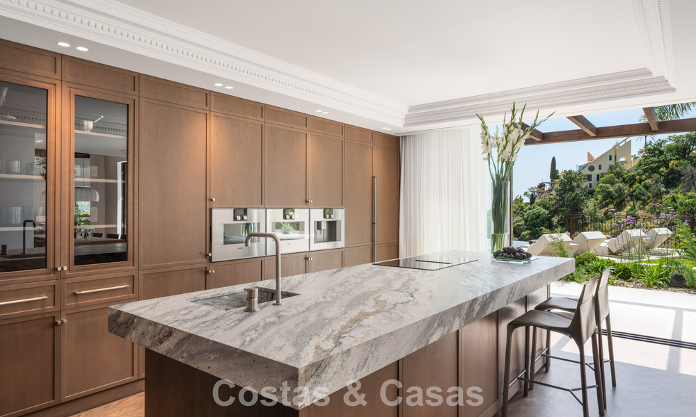 Villa royale au style architectural méditerranéen contemporain à vendre dans une urbanisation sécurisée à Marbella - Benahavís 799089