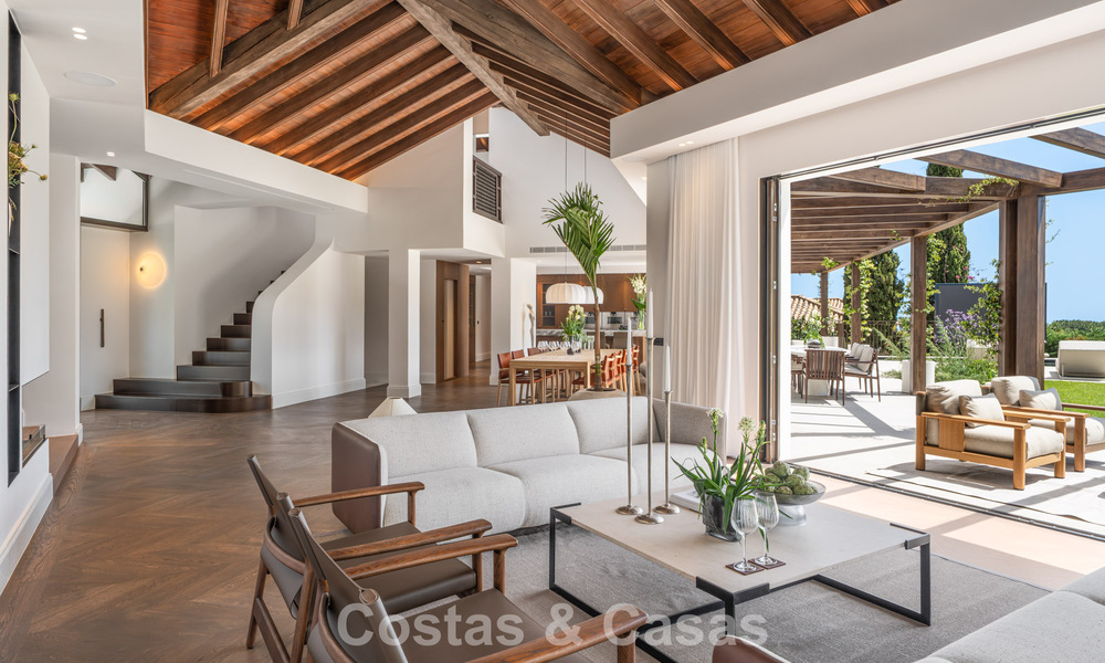 Villa royale au style architectural méditerranéen contemporain à vendre dans une urbanisation sécurisée à Marbella - Benahavís 799090