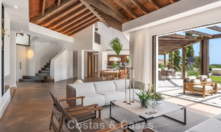 Villa royale au style architectural méditerranéen contemporain à vendre dans une urbanisation sécurisée à Marbella - Benahavís 799090 
