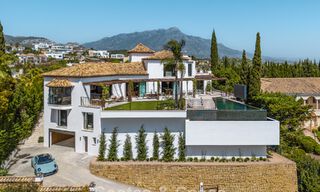 Villa royale au style architectural méditerranéen contemporain à vendre dans une urbanisation sécurisée à Marbella - Benahavís 799094 
