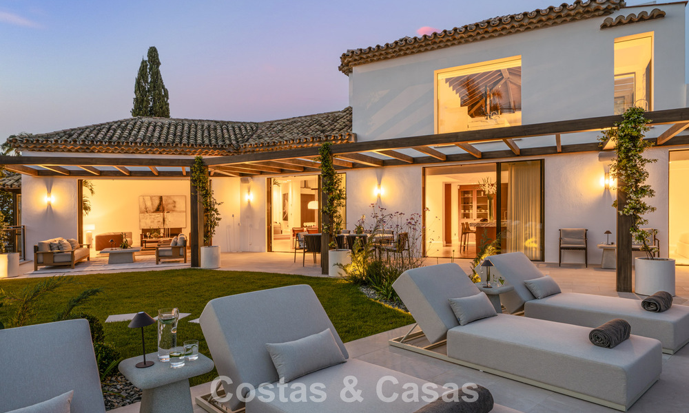 Villa royale au style architectural méditerranéen contemporain à vendre dans une urbanisation sécurisée à Marbella - Benahavís 799095
