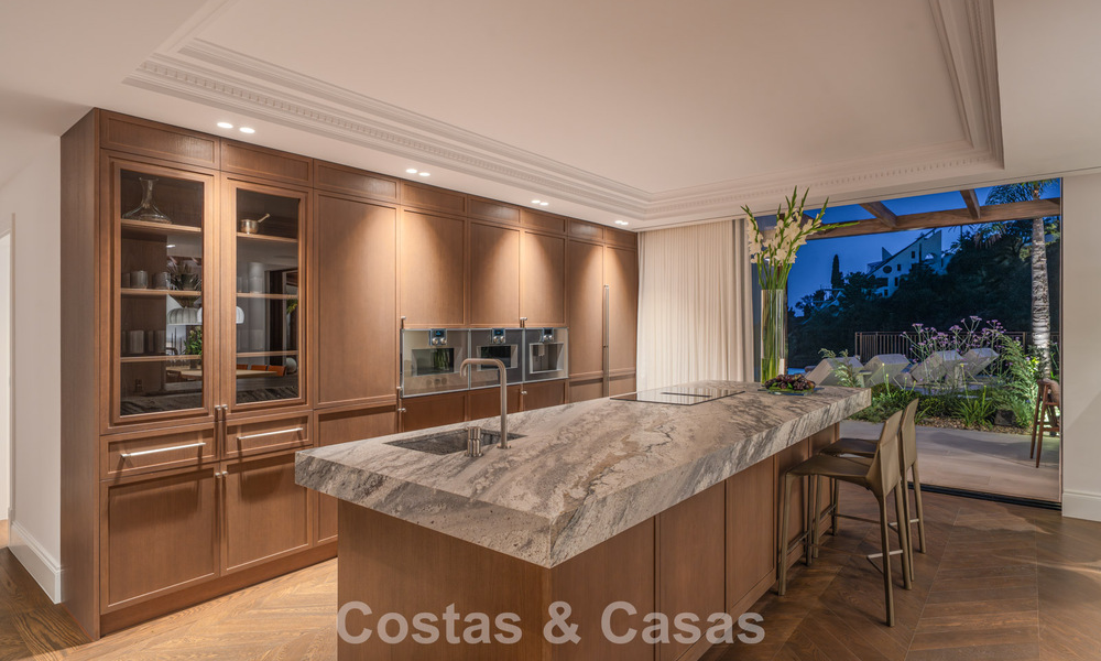 Villa royale au style architectural méditerranéen contemporain à vendre dans une urbanisation sécurisée à Marbella - Benahavís 799099