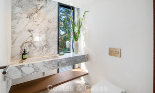Villa méditerranéenne contemporaine clé en main à vendre, en bordure du golf Las Brisas à Nueva Andalucía, Marbella 799101 