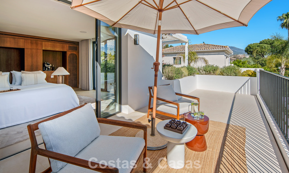 Villa méditerranéenne contemporaine clé en main à vendre, en bordure du golf Las Brisas à Nueva Andalucía, Marbella 799115