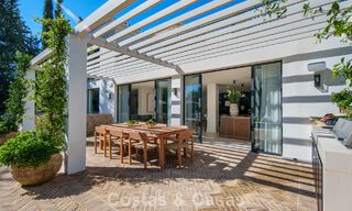Villa méditerranéenne contemporaine clé en main à vendre, en bordure du golf Las Brisas à Nueva Andalucía, Marbella 799123 