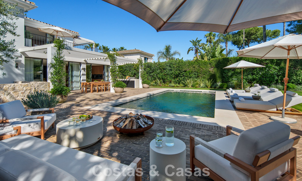 Villa méditerranéenne contemporaine clé en main à vendre, en bordure du golf Las Brisas à Nueva Andalucía, Marbella 799126