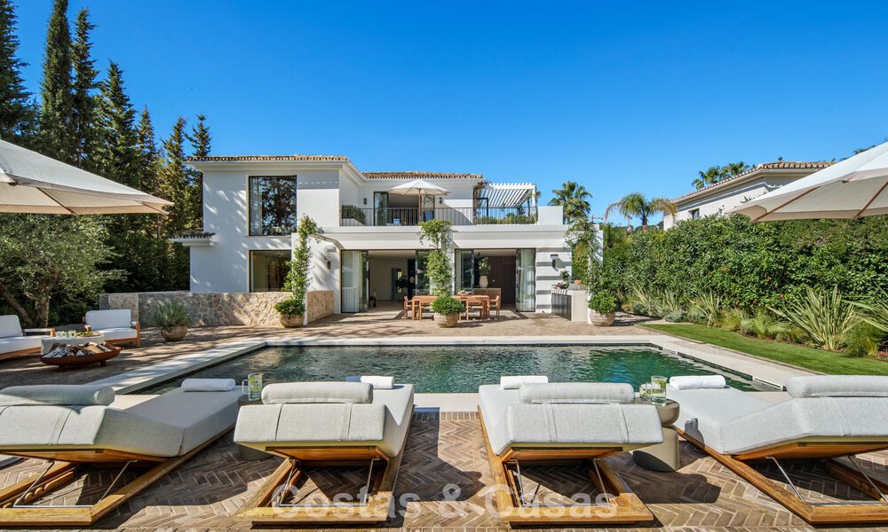 Villa méditerranéenne contemporaine clé en main à vendre, en bordure du golf Las Brisas à Nueva Andalucía, Marbella 799129