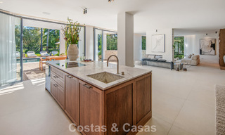 Villa méditerranéenne contemporaine clé en main à vendre, en bordure du golf Las Brisas à Nueva Andalucía, Marbella 799135 