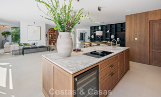 Villa méditerranéenne contemporaine clé en main à vendre, en bordure du golf Las Brisas à Nueva Andalucía, Marbella 799136 