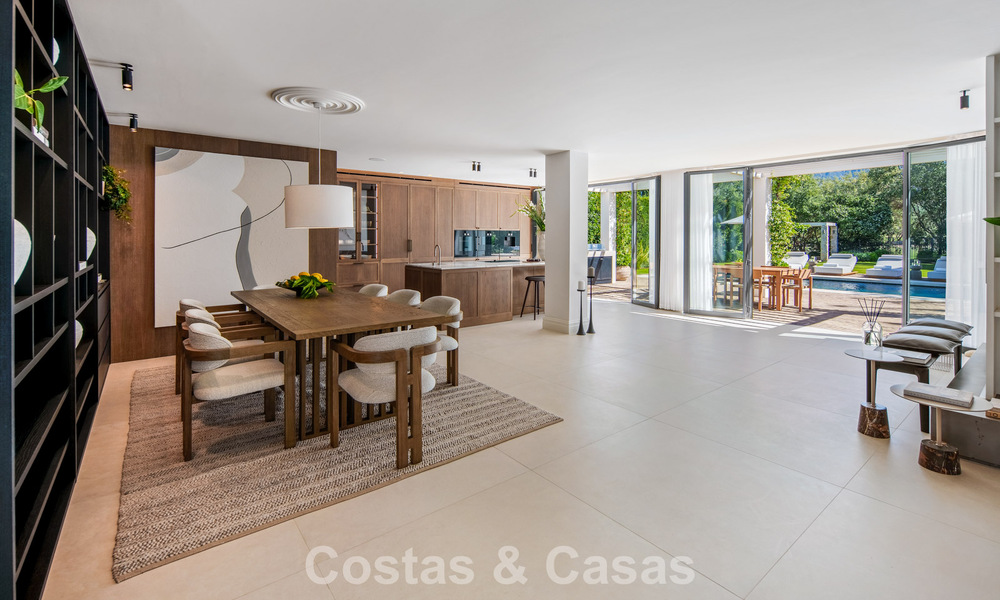 Villa méditerranéenne contemporaine clé en main à vendre, en bordure du golf Las Brisas à Nueva Andalucía, Marbella 799138