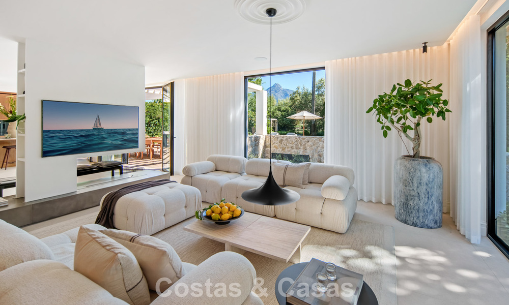 Villa méditerranéenne contemporaine clé en main à vendre, en bordure du golf Las Brisas à Nueva Andalucía, Marbella 799140