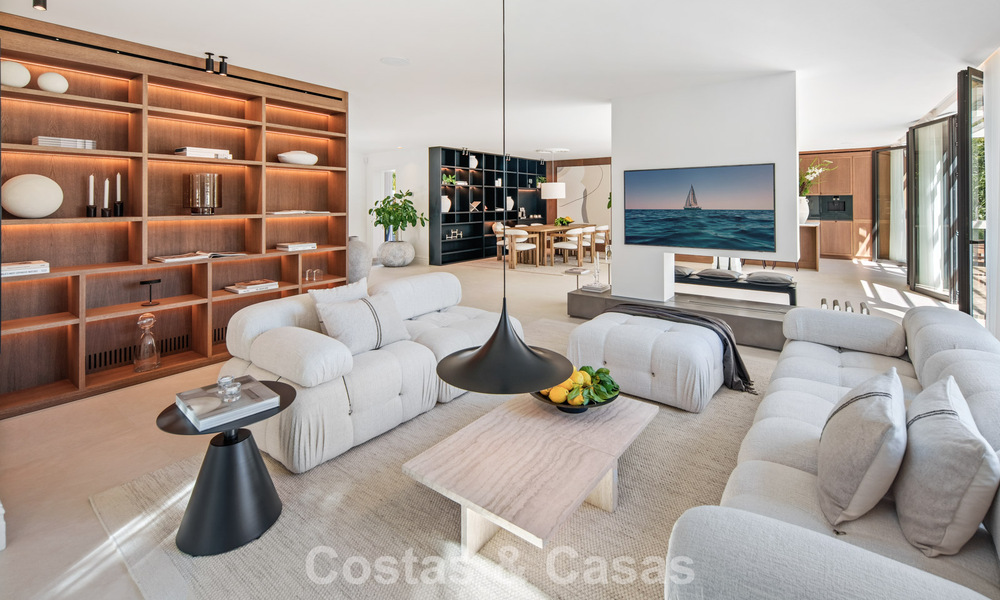 Villa méditerranéenne contemporaine clé en main à vendre, en bordure du golf Las Brisas à Nueva Andalucía, Marbella 799141