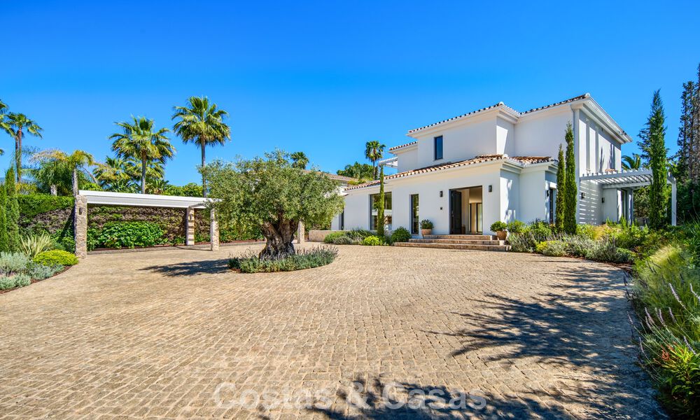 Villa méditerranéenne contemporaine clé en main à vendre, en bordure du golf Las Brisas à Nueva Andalucía, Marbella 799148