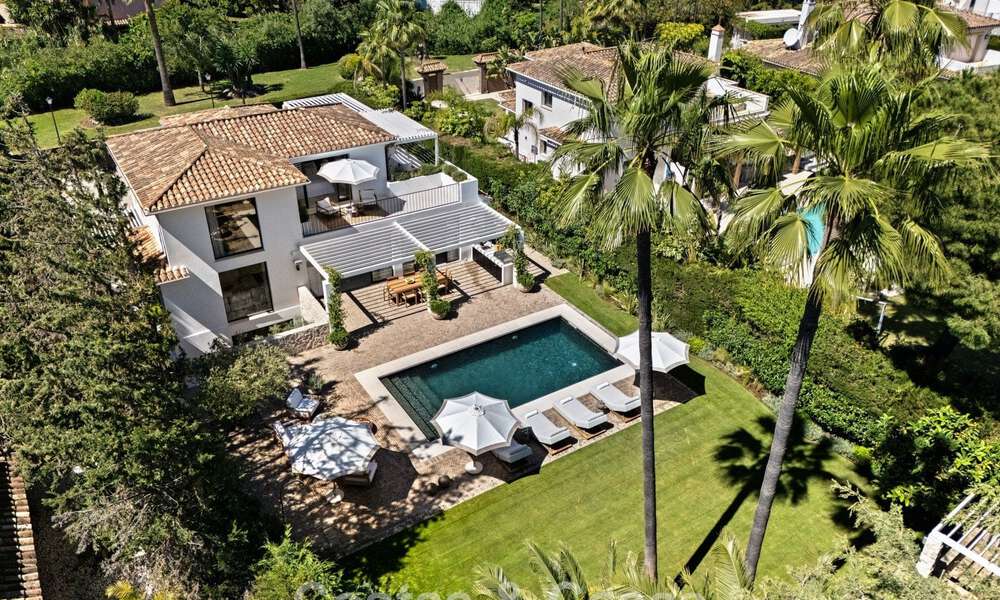 Villa méditerranéenne contemporaine clé en main à vendre, en bordure du golf Las Brisas à Nueva Andalucía, Marbella 799183