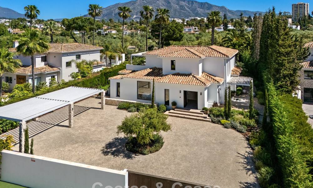 Villa méditerranéenne contemporaine clé en main à vendre, en bordure du golf Las Brisas à Nueva Andalucía, Marbella 799184