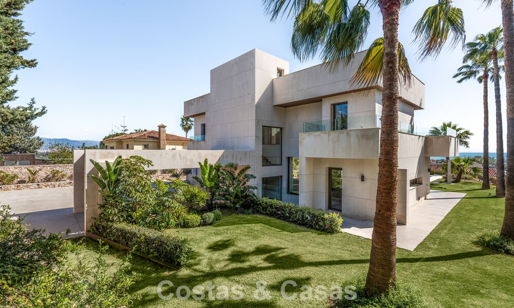 Villa de luxe moderne avec vue mer imprenable à vendre près de Malaga, Costa del Sol 799423