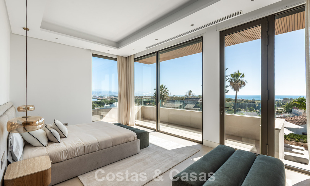 Villa de luxe moderne avec vue mer imprenable à vendre près de Malaga, Costa del Sol 799430