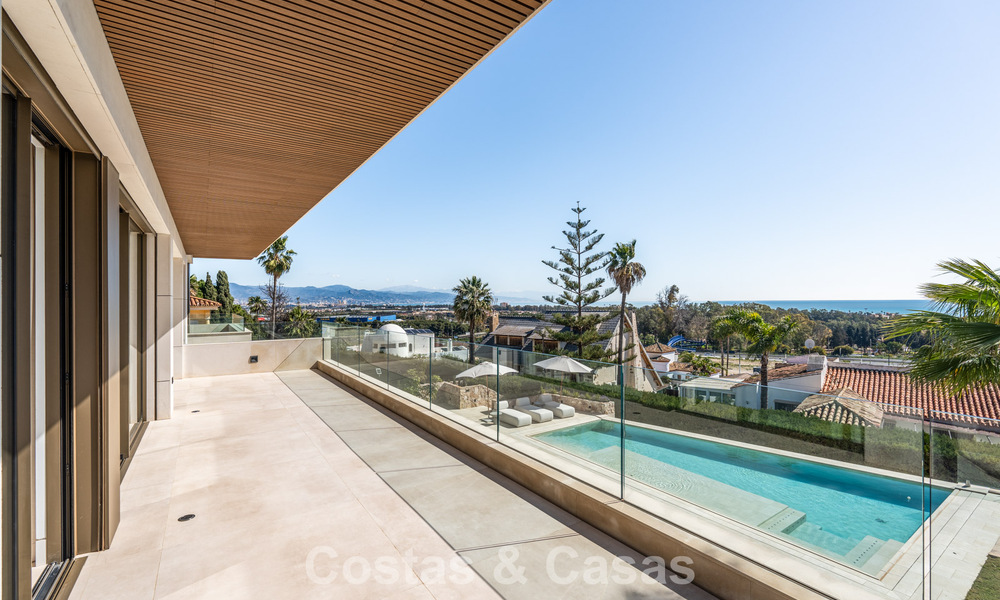 Villa de luxe moderne avec vue mer imprenable à vendre près de Malaga, Costa del Sol 799436