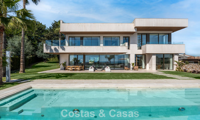 Villa de luxe moderne avec vue mer imprenable à vendre près de Malaga, Costa del Sol 799445