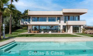Villa de luxe moderne avec vue mer imprenable à vendre près de Malaga, Costa del Sol 799445 