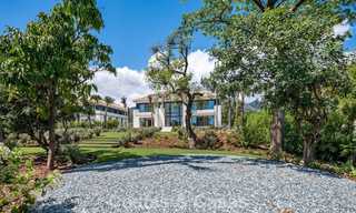 Nouvelle villa architecturale moderne avec vue imprenable sur la mer à vendre sur le Golden Mile de Marbella 799334 