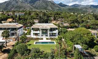Nouvelle villa architecturale moderne avec vue imprenable sur la mer à vendre sur le Golden Mile de Marbella 799371 