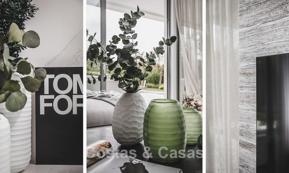 Élégante villa contemporaine à vendre sur la new golden mile entre Marbella et Estepona 799475