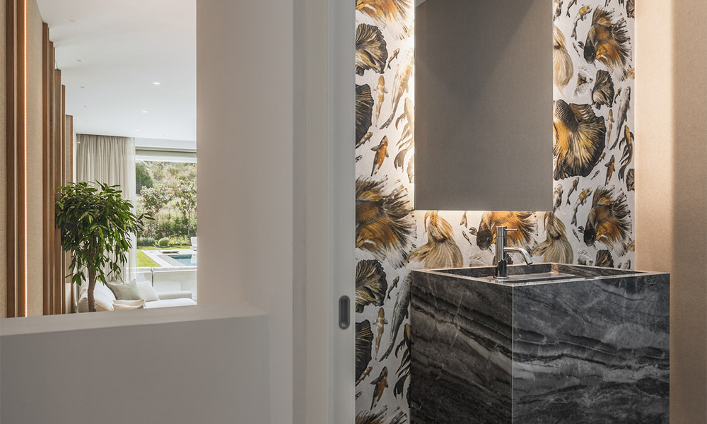 Élégante villa contemporaine à vendre sur la new golden mile entre Marbella et Estepona 799476
