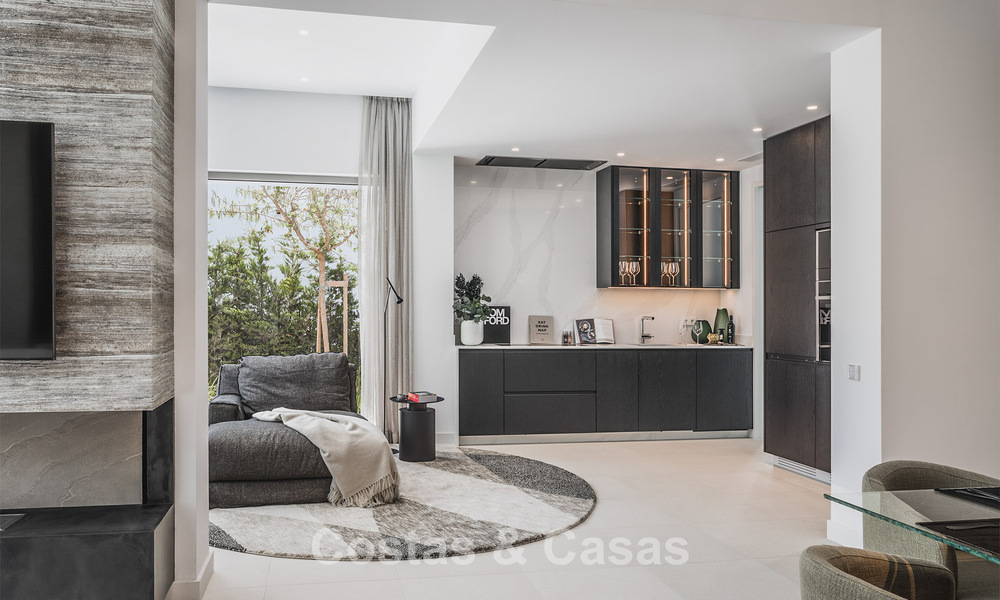 Élégante villa contemporaine à vendre sur la new golden mile entre Marbella et Estepona 799484