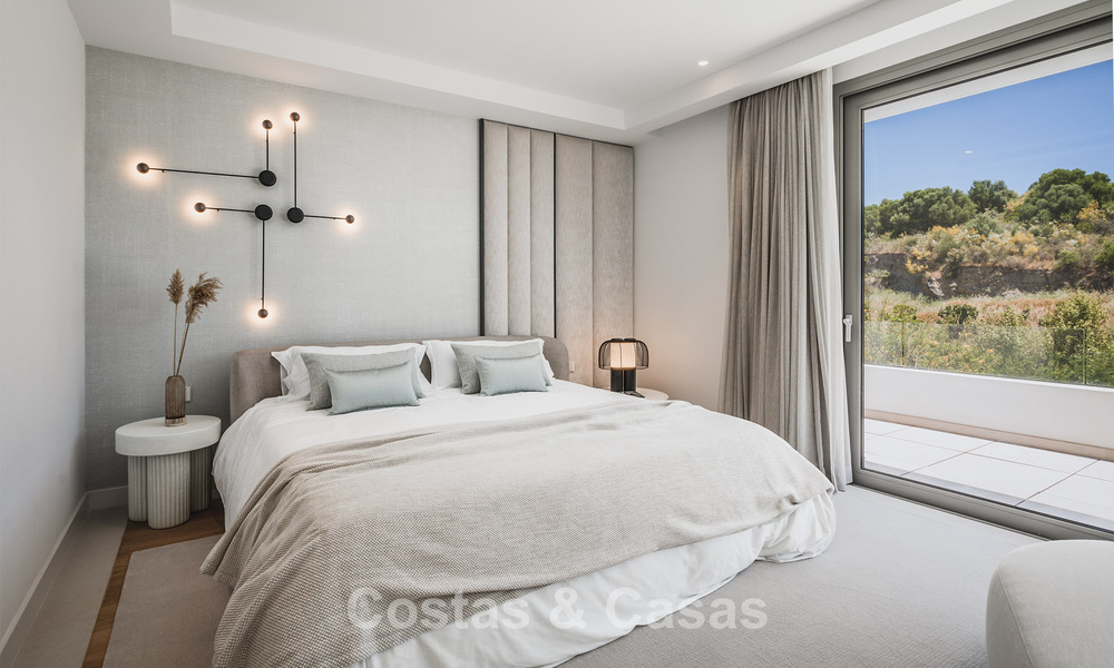 Élégante villa contemporaine à vendre sur la new golden mile entre Marbella et Estepona 799487