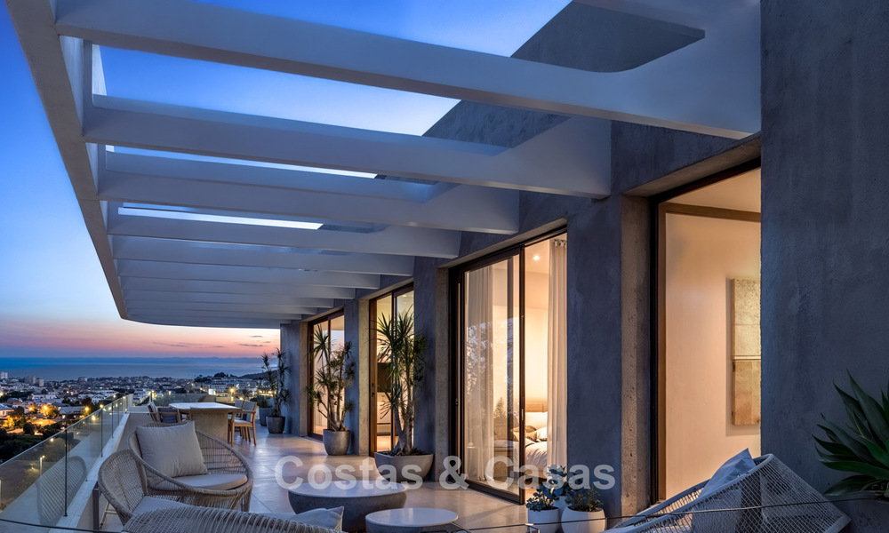 Lancement! Appartements neufs modernes avec vue sur la mer à vendre dans le centre d’Estepona 799528
