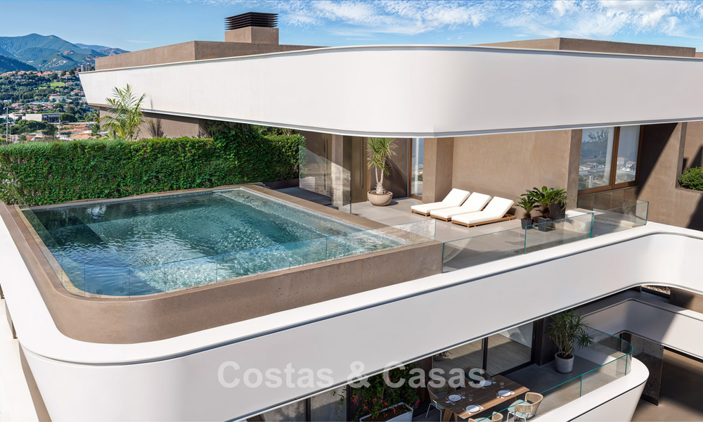Lancement! Appartements neufs modernes avec vue sur la mer à vendre dans le centre d’Estepona 799538