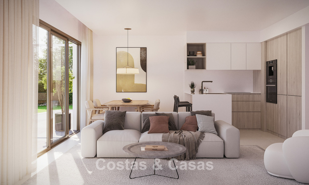 Lancement! Appartements neufs modernes avec vue sur la mer à vendre dans le centre d’Estepona 799548