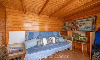 Villa méditerranéenne modernisée et prête à emménager à vendre à quelques mètres de la plage entre Marbella et Estepona 799629 