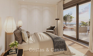 Lancement! Appartements en première ligne de plage et maisons mitoyennes avec vue mer à vendre près de Sotogrande, Costa del Sol 799735 