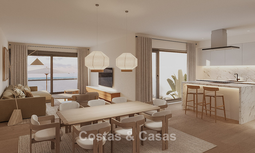 Lancement! Appartements en première ligne de plage et maisons mitoyennes avec vue mer à vendre près de Sotogrande, Costa del Sol 799742
