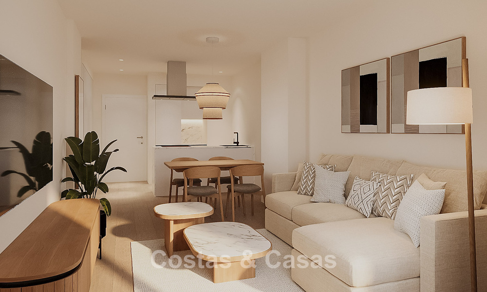 Lancement! Appartements en première ligne de plage et maisons mitoyennes avec vue mer à vendre près de Sotogrande, Costa del Sol 799743