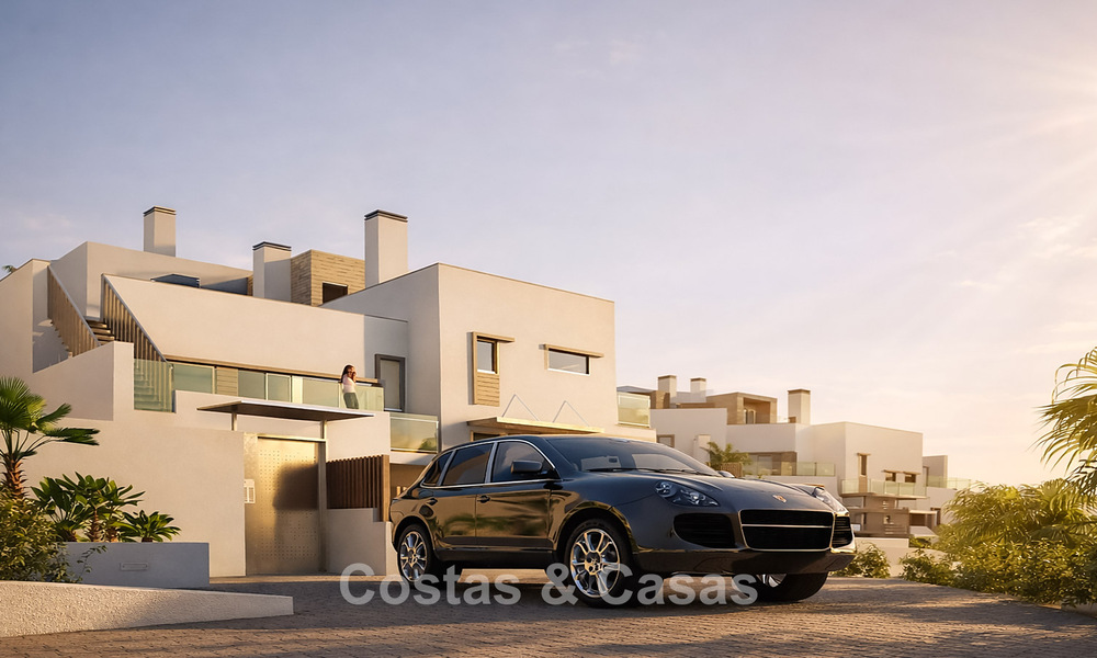 Lancement! Appartements en première ligne de plage et maisons mitoyennes avec vue mer à vendre près de Sotogrande, Costa del Sol 799744