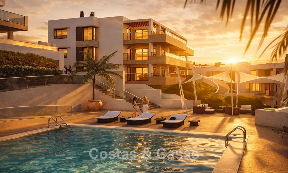 Lancement! Appartements en première ligne de plage et maisons mitoyennes avec vue mer à vendre près de Sotogrande, Costa del Sol 799748