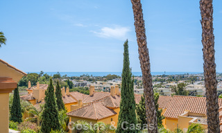 Appartement avec vue sur la mer à vendre à distance de marche de Puerto Banús et de la plage à Nueva Andalucía, Marbella 799802 
