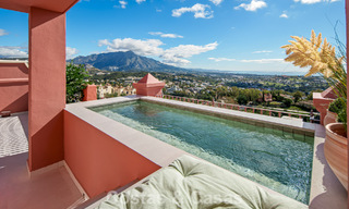 Penthouse haut de gamme entièrement rénové avec vue spectaculaire sur la mer à vendre à Marbella - Benahavís 800065 
