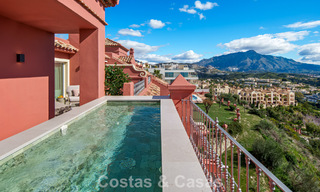 Penthouse haut de gamme entièrement rénové avec vue spectaculaire sur la mer à vendre à Marbella - Benahavís 800066 