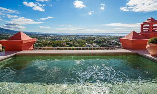 Penthouse haut de gamme entièrement rénové avec vue spectaculaire sur la mer à vendre à Marbella - Benahavís 800067 