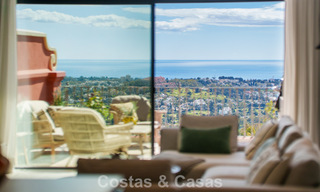 Penthouse haut de gamme entièrement rénové avec vue spectaculaire sur la mer à vendre à Marbella - Benahavís 800078 