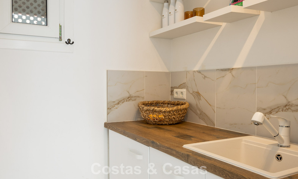 Magnifique villa andalouse contemporaine rénovée avec vue panoramique sur la mer à vendre à Sotogrande, Costa del Sol 799842