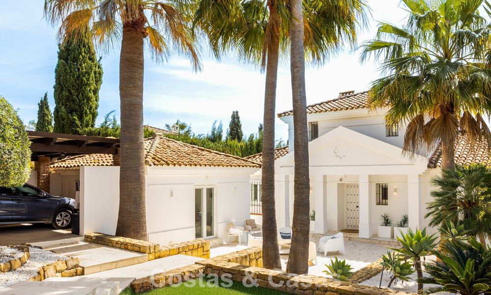 Magnifique villa andalouse contemporaine rénovée avec vue panoramique sur la mer à vendre à Sotogrande, Costa del Sol 799847