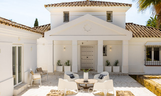 Magnifique villa andalouse contemporaine rénovée avec vue panoramique sur la mer à vendre à Sotogrande, Costa del Sol 799848 