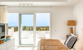 Magnifique villa andalouse contemporaine rénovée avec vue panoramique sur la mer à vendre à Sotogrande, Costa del Sol 799852 