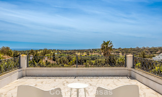 Magnifique villa andalouse contemporaine rénovée avec vue panoramique sur la mer à vendre à Sotogrande, Costa del Sol 799855 