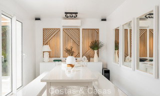 Magnifique villa andalouse contemporaine rénovée avec vue panoramique sur la mer à vendre à Sotogrande, Costa del Sol 799859 